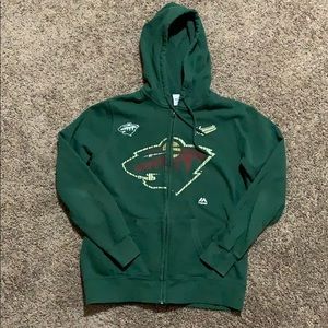Minnesota Wild Full-Zip Hoodie